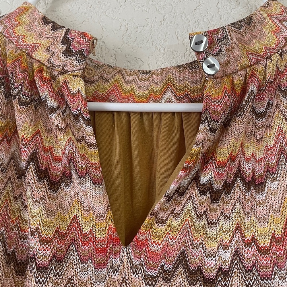 ( NEW ) Ann Taylor Multicolor Sleeveless Dress - Picture 7 of 12
